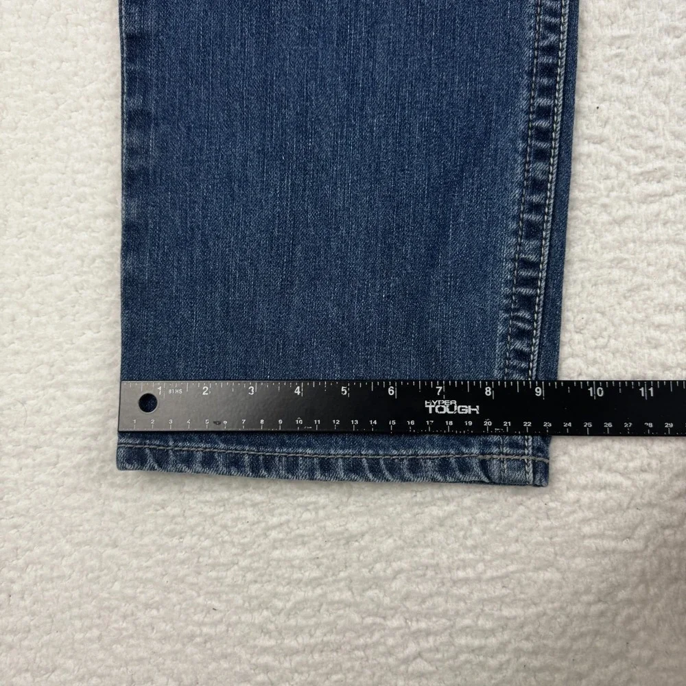 Ariat M2 Bootcut Jeans Mens 42x34 Blue Denim 5 Pockets High Rise Relaxed Fit